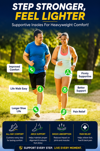 Heavy Duty Orthotic Insoles